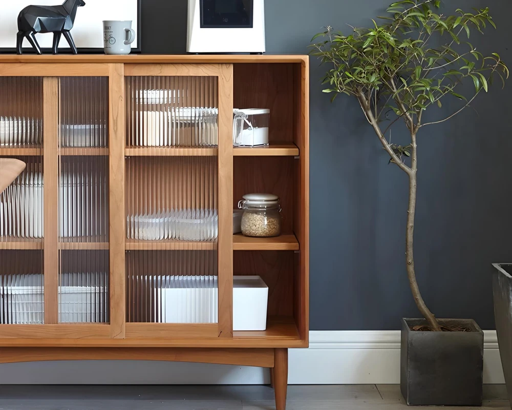 wooden buffet sideboard