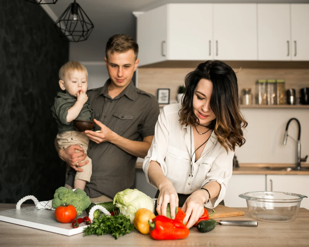 wheeled kitchen island
