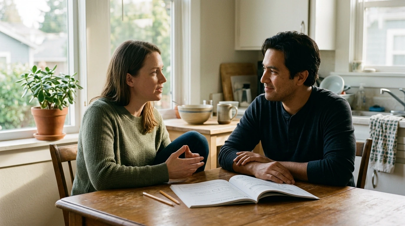 Printable Couples Conflict Workbook for Calmer Talks