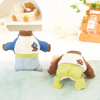 Warm Dog Parka Jumpsuit Fit Guide for Fall to Winter